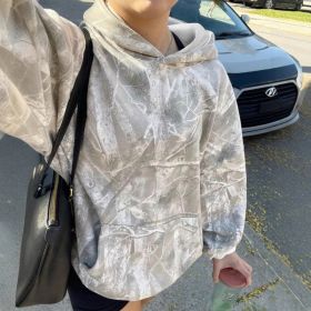 Hoodie Hot Sale Long Sleeve Jungle Maple Leaf Branches (Option: Color 5-M)